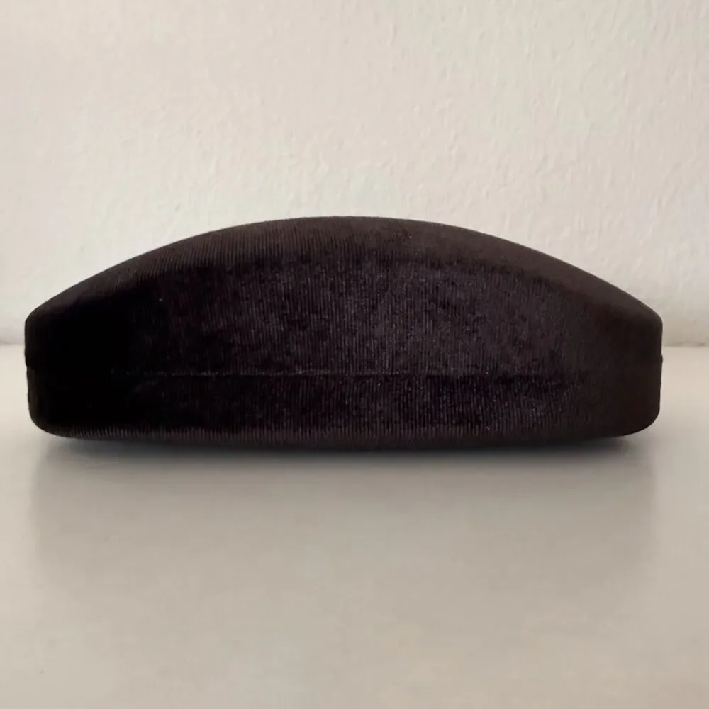 Tom Ford Brown Velvet & Suede Hard-Shell Designer Sunglasses Storage Case - Picture 6 of 10
